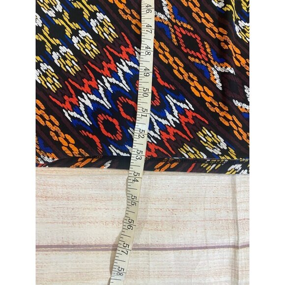 Chico's Women's Sleeveless Printed V Neck Maxi Dress - 2 (Medium/12) - Picture 6 of 12